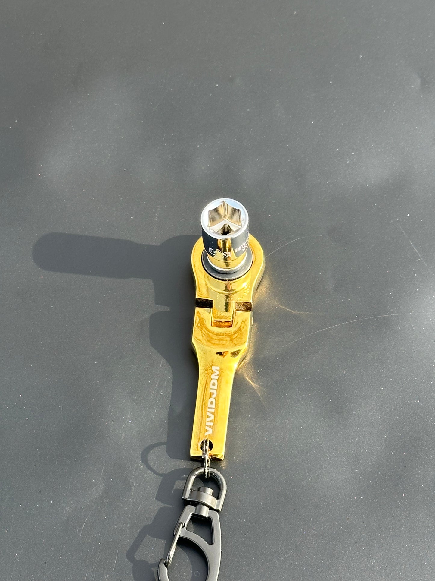 V2 JDM 10mm Ratchet Keychain Tool