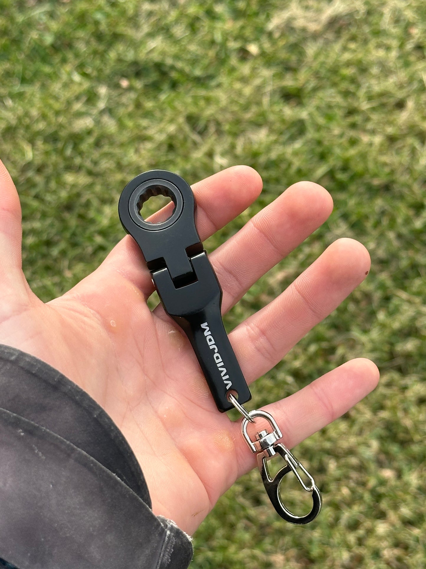 Jdm 12mm Ratchet Keychain Tool