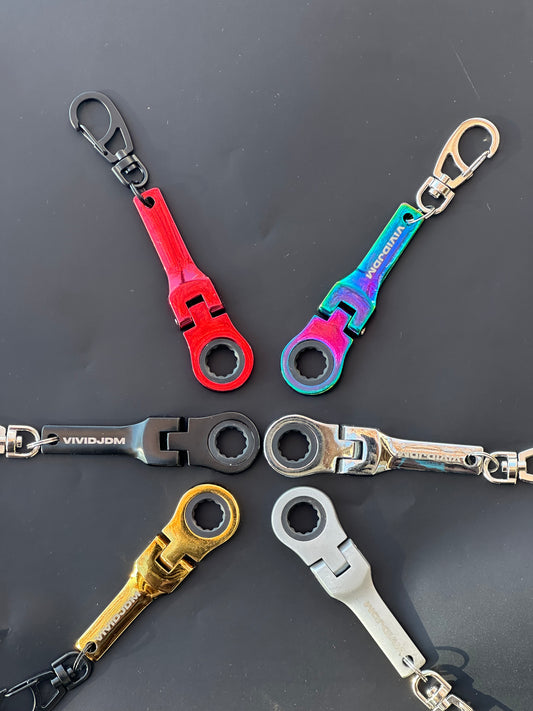 Jdm 10mm Ratchet Socket Keychain Tool