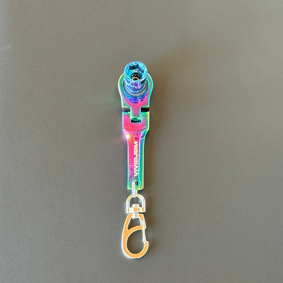V2 JDM 10mm Ratchet Keychain Tool