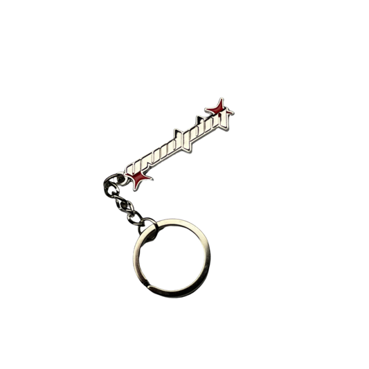 VividJdm Chrome Stars Keychain