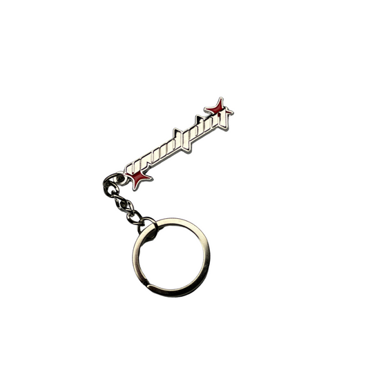 VividJdm Chrome Stars Keychain